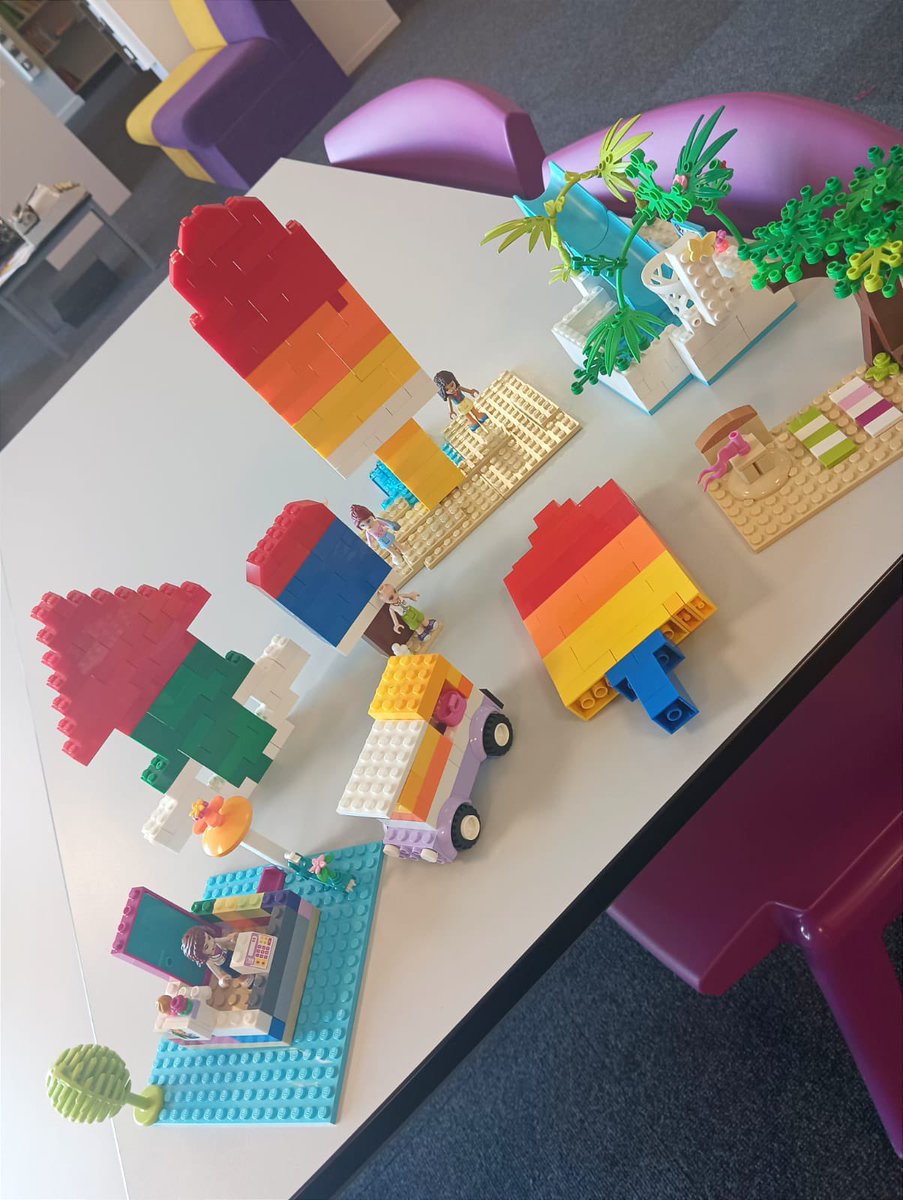TrinityAcademyL's tweet image. Lego club…it must be summertime looking at these designs! 💜🌟☀️ #Involve