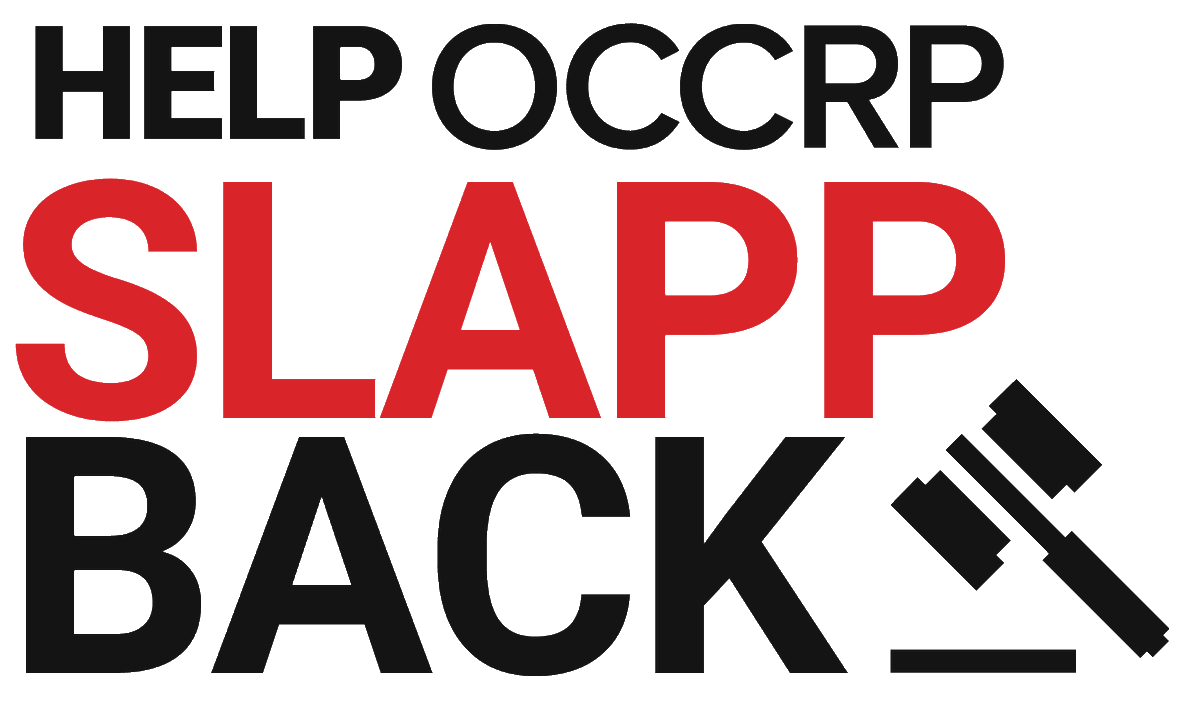OCCRP's tweet photo. We have 60+ frivolous lawsuits against our network — and we'll fight every one of them.
These #SLAPPs threaten press freedom, democracy, and the free flow of information.
Help us #SLAPPBack by donating to our in-house legal defense fund. https://t.co/HwGjwvsyhT https://t.co/hg78UfFZcI