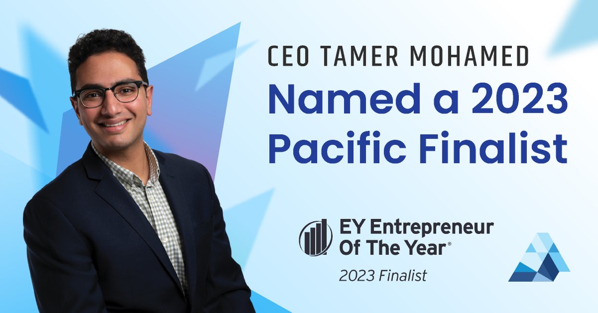 Congratulations to our CEO Tamer Mohamed (<a href="/_tamerm/">Tamer Mohamed</a>) for being named an EY Entrepreneur Of The Year® 2023 Pacific finalist by <a href="/EYCanada/">EY Canada</a>! 🎉

Read more: hubs.li/Q01TyLfj0
#EYCanada #EOYCanada #BCTech