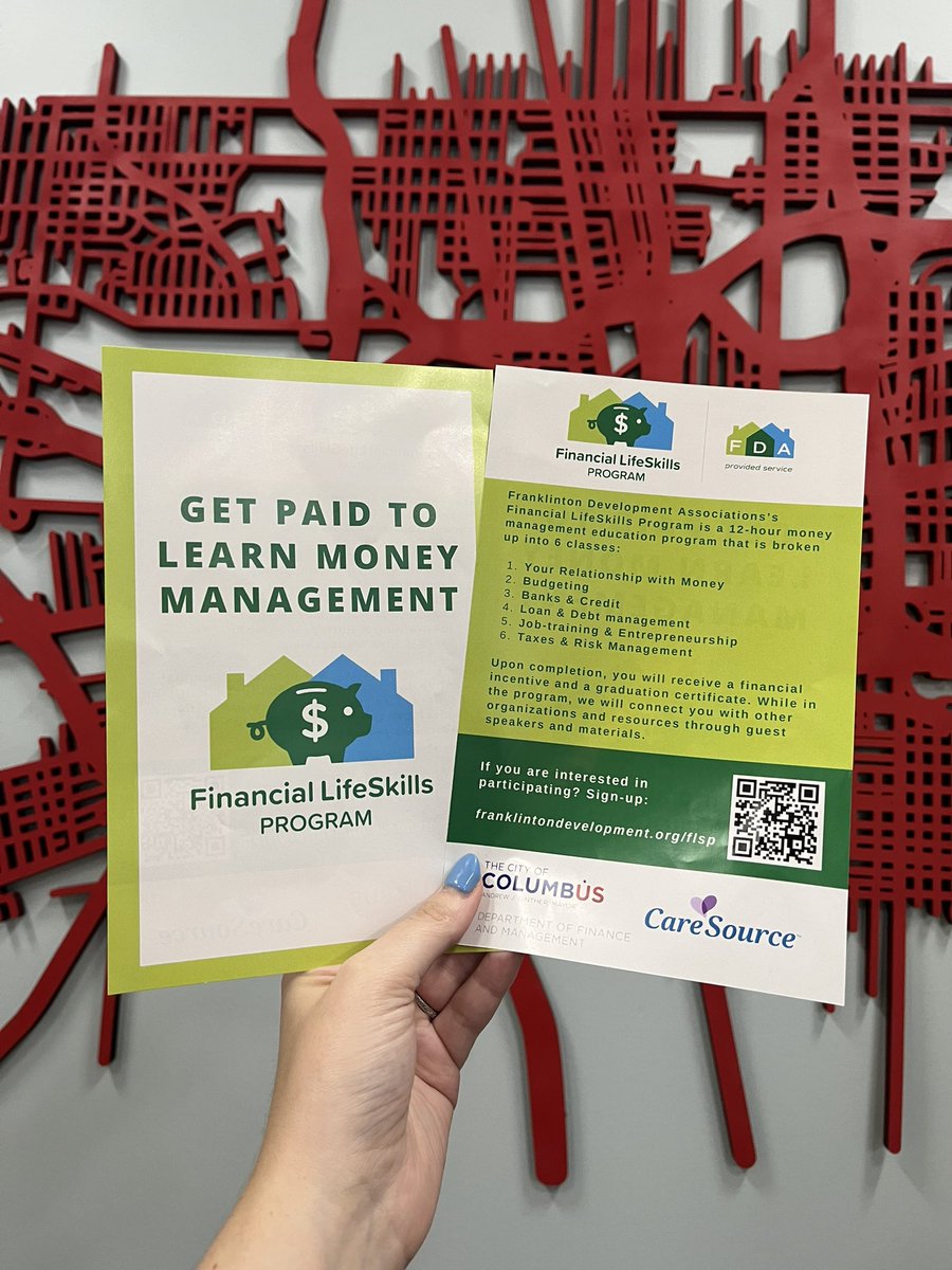 FtonDevelopment's tweet image. New flyers for our Financial LifeSkills Program coming soon! Let us know if you need some.
