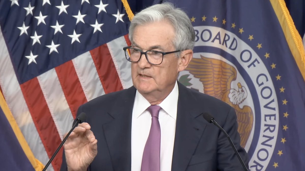 JUST IN - 🇺🇸 Fed Chair Powell: “Not a single person on the committee wrote down a rate cut this year, nor do I think it is at all likely.”

He says we may be 'a couple years out' for rate cuts.