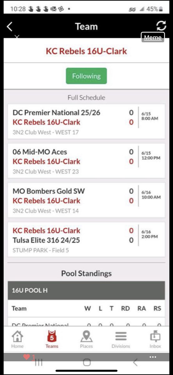 Kaitlyn (@kaitlynkrug10) on Twitter photo This upcoming weekend my team and I will be playing in the Team 1 Elite/Club Invite Showcase in Kansas City. We have some good competition this weekend but it will for sure be a good one to come watch! <a href="/KCRebels_Clark/">KC Rebels - Clark 16U</a> <a href="/IchabodSB/">Washburn Softball</a> <a href="/rsusoftball/">RSU Softball</a> <a href="/KUSoftball/">Kansas Softball</a> This upcoming weekend my team and I will be playing in the Team 1 Elite/Club Invite Showcase in Kansas City. We have some good competition this weekend but it will for sure be a good one to come watch! <a href="/KCRebels_Clark/">KC Rebels - Clark 16U</a> <a href="/IchabodSB/">Washburn Softball</a> <a href="/rsusoftball/">RSU Softball</a> <a href="/KUSoftball/">Kansas Softball</a>