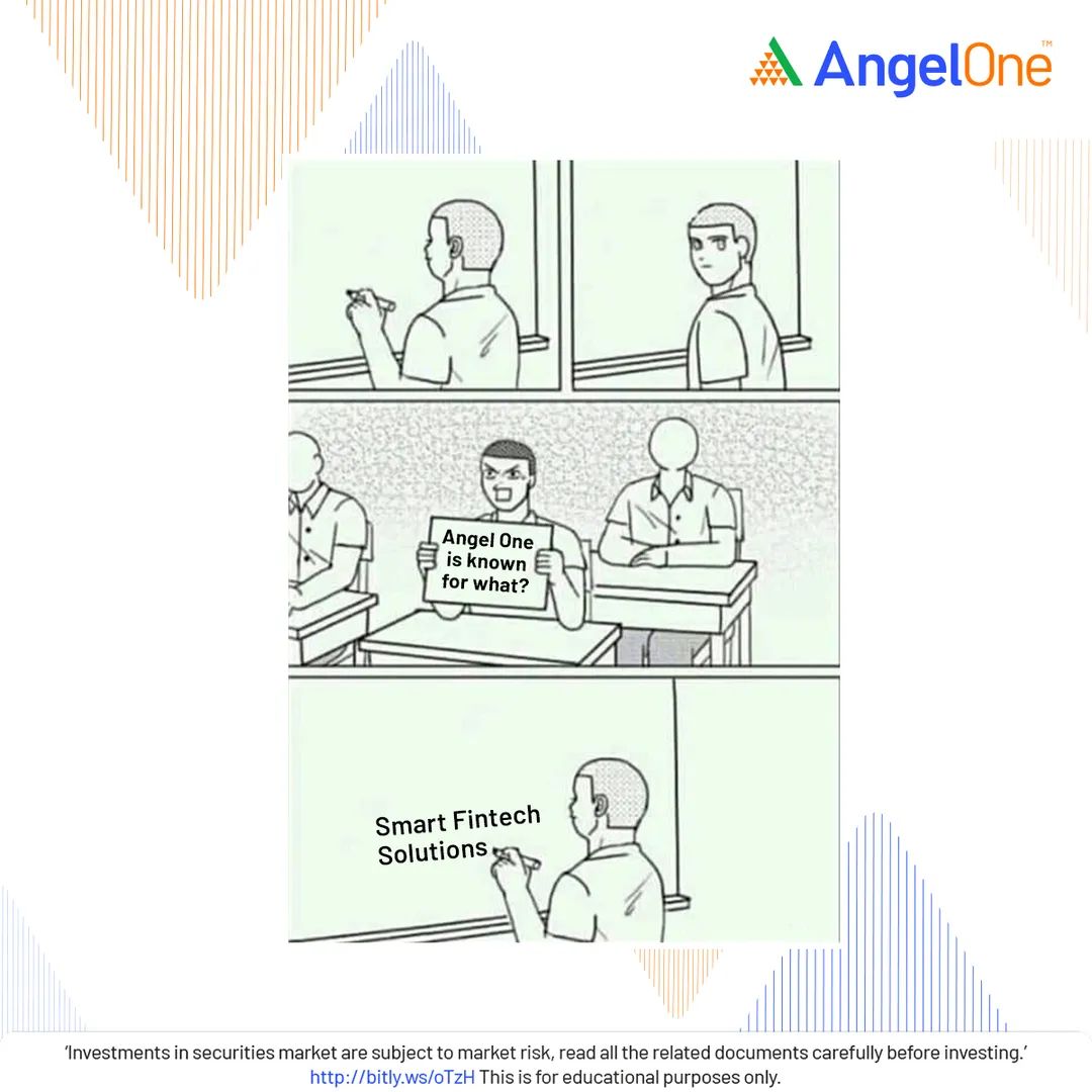 Take a smart step with Angel One!

#AngelOne #AngelOneForAll #SmartSolutions #FintechSolutions #StockMarket #Trading #Investment #Meme #MemeMarketing #Trend