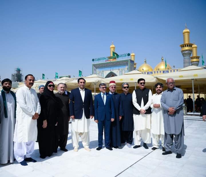 bhattijani1's tweet photo. Minister of Information, and Transport Sindh @sharjeelinam Memon,stated that the visit of @BBhuttoZardari Chairman of the People’s Party &amp; Foreign Minister,to Iraq was highly successful. It delivered a positive message aimed at resolving the issues faced by the people of Pakistan https://t.co/CQL64MG2wg