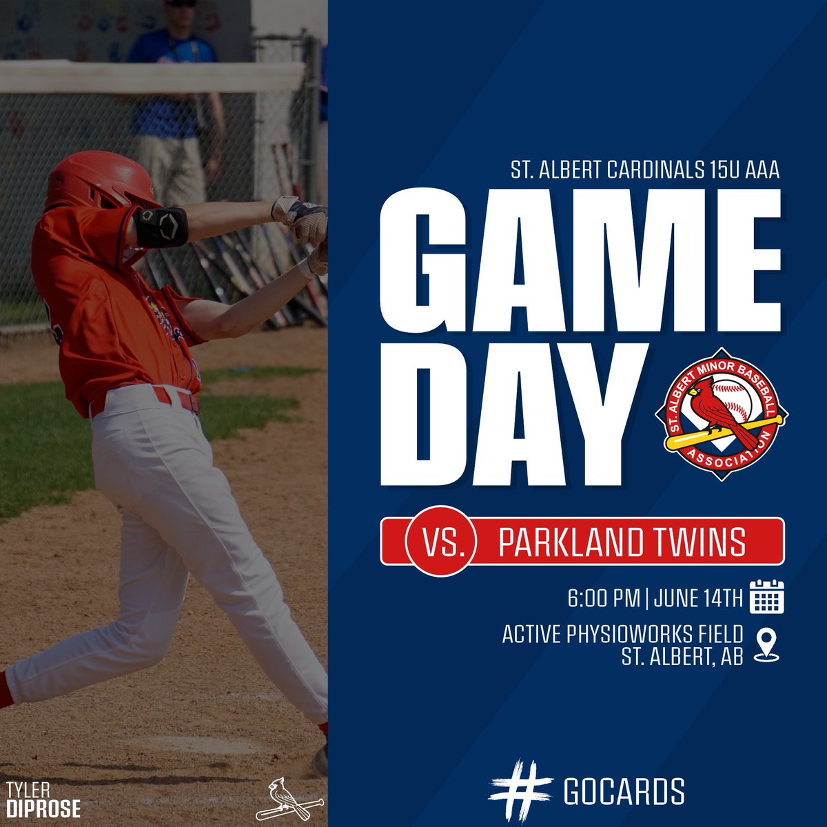 Gameday for our 15U AAA Cardinals at <a href="/ActivePTWorks/">Active Physio Works</a> field!

🙏🏻 Mother Nature holds up…

#GoCards