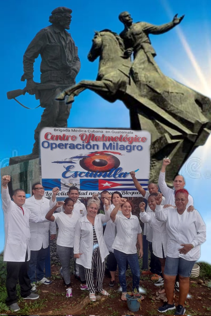 Sus ejemplos y sus ideas nos guían.
#CheYMaceoViven
<a href="/CubacooperaGt/">Cubacoopera Guatemala</a> 
<a href="/BrigadaOm/">Brigada 🇨🇺 Operación Milagro.Escuintla,Guatemala</a> 
<a href="/DiazCanelB/">Miguel Díaz-Canel Bermúdez</a>