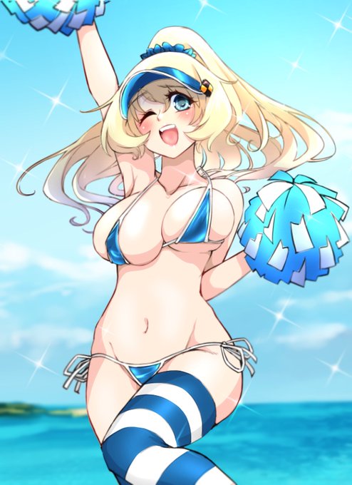 ウヅキコスケ先生(@u_kosuke_wm )のMBCG愛宕姉さん塗らせて頂きました。
自分の塗り力でも線画力が激つよなので可愛く塗れました。ありがとうございました!(*'ω`*) 