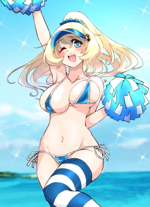 ウヅキコスケ先生( )のMBCG愛宕姉さん塗らせて頂きました。自分の塗り力でも線画力が激つよなので可愛く塗れました。ありがとうございました!(*'ω`*) 