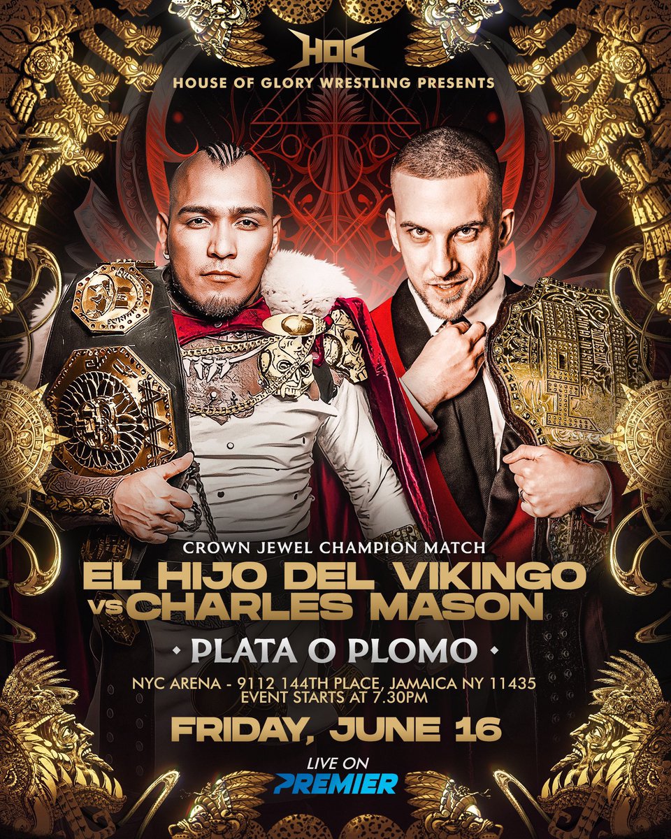 PremierWrest's tweet photo. 💥HOG WEEK ROLLS ON💥
@HOGwrestling’s 9th Anniversary show is now streaming on PSN!!! #HOGweek continues with a new event every day leading up to #PlataOPlomo LIVE this Friday night!!!
💻➡️ Sign up for Premier+ now: https://t.co/cC8C72rDVU https://t.co/ab6dQIVEDe