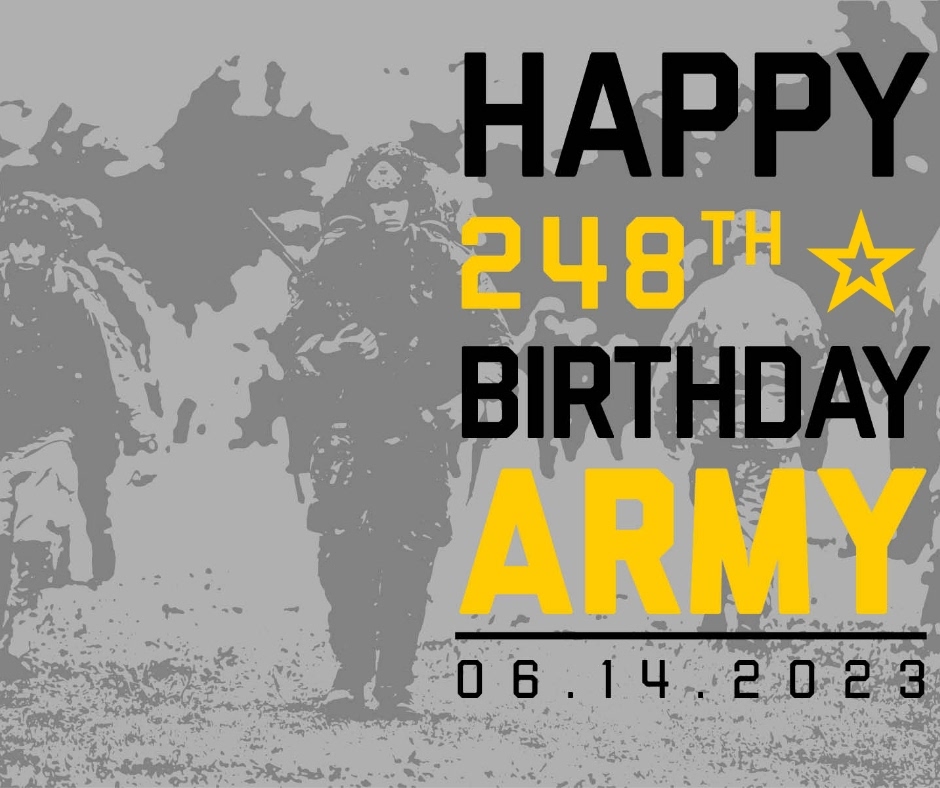 USNavy's tweet image. 🫡#HappyBirthday @USArmy 🎉

#ArmyBday | #OneTeam