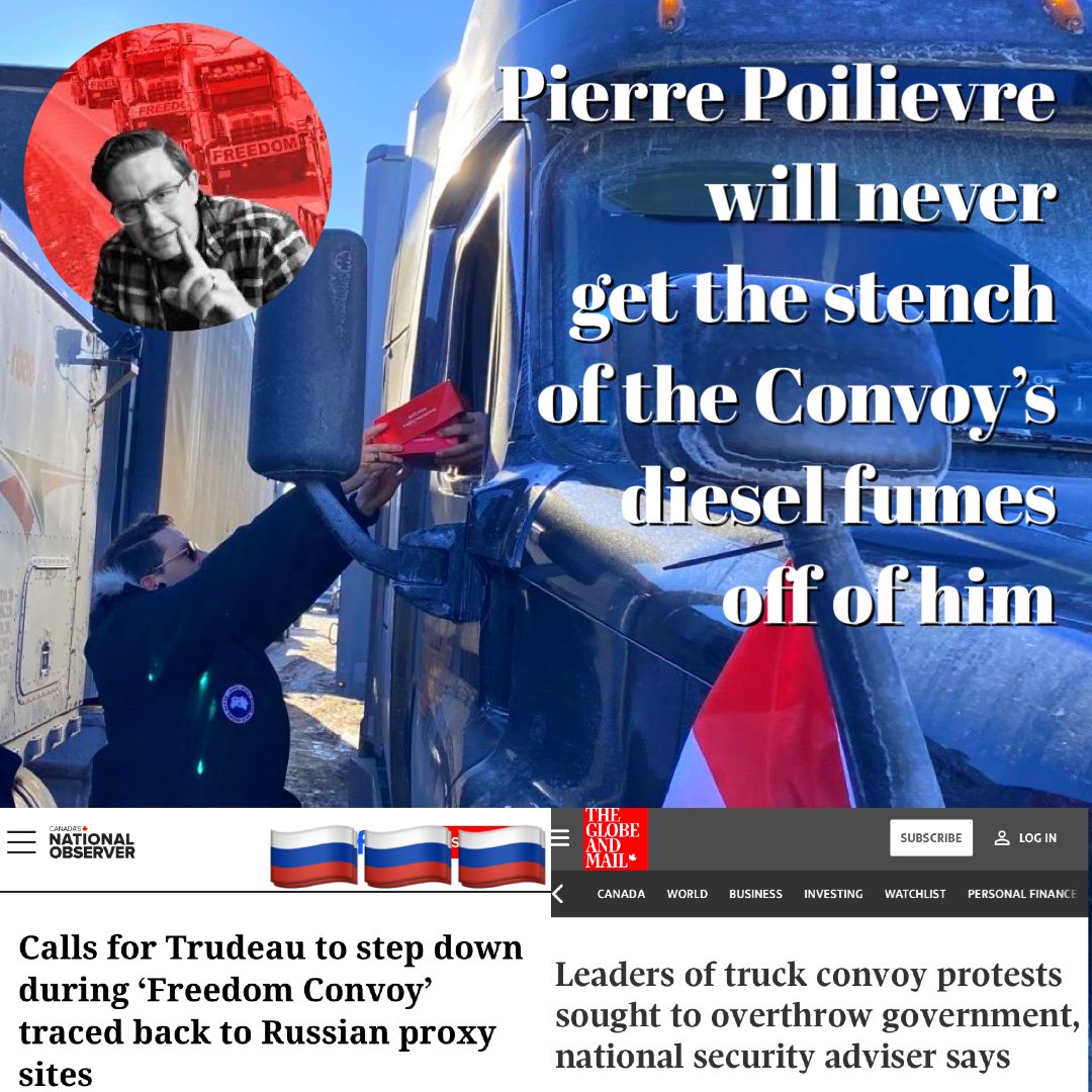 @CountFloyd2020 Pierre Poilievre will never get the stench of the Convoy’s diesel fumes off of him. #PierrePoilievreisLyingtoYou