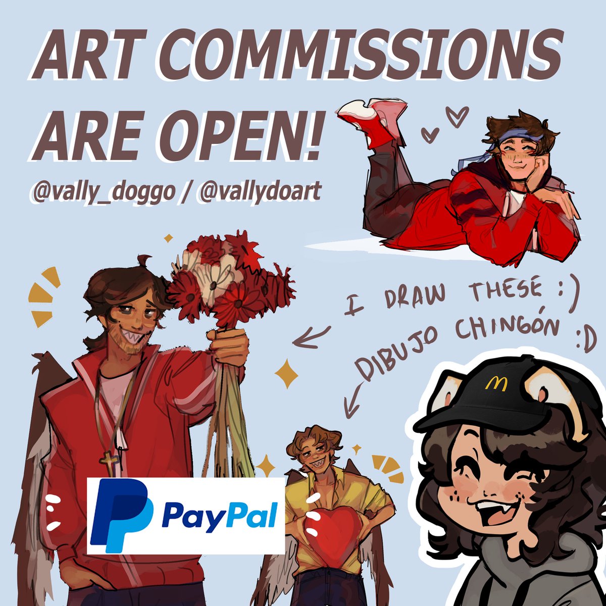 vallydoart's tweet photo. AYO! Tengo comisiones abiertas / commisions are open! 

Pueden contactarme por DM <3
Contact me by DM <3

Retweets and shares would be very appreciated 
Check thread ⬇️⬇️⬇️ https://t.co/YcYHfXGrhV