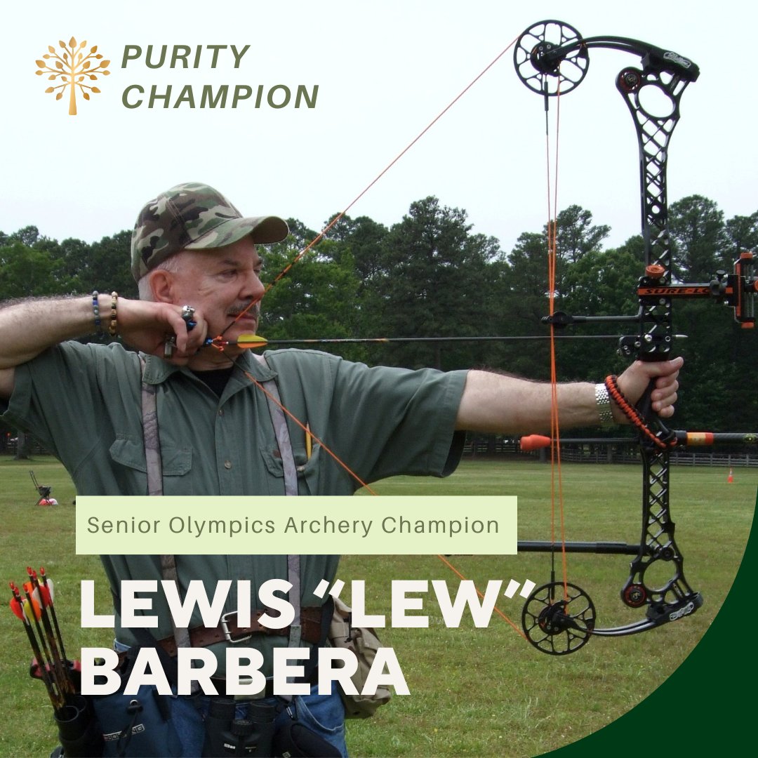Meet Lewis 'Lew' Barbera, Senior Olympics Archery Champion! 🎯 Even in his 70s, he's still aiming for greatness and hitting the bullseye.