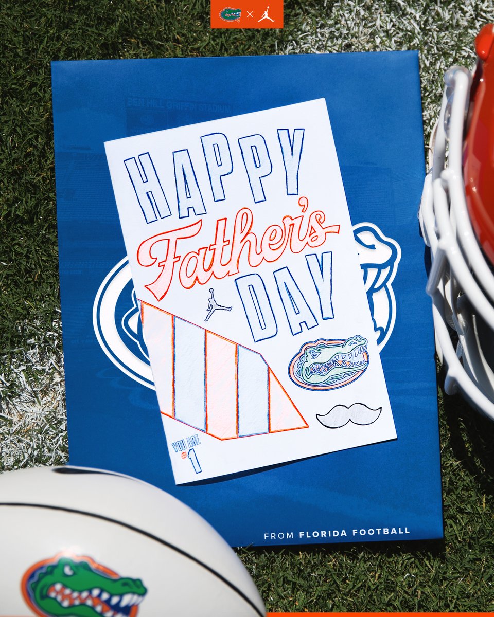 GatorsFB's tweet photo. Happy Father's Day, #GatorNation! 🐊 https://t.co/nJqGcni5cl