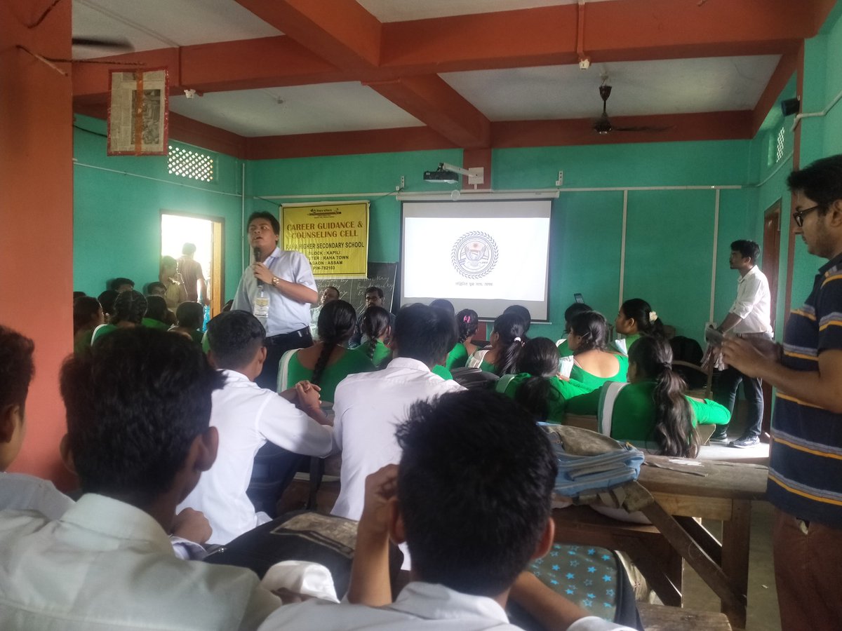 inyassam's tweet photo. As a regular event of,on 20th May,2023; we organised a Career Guidance session for class 9-12 where we discussed several entrance exams and pathways to crack them. We aimed at making the students aware of national Competitive exams so that it's beneficial for them in the future! https://t.co/z9Jdl5Dhrc