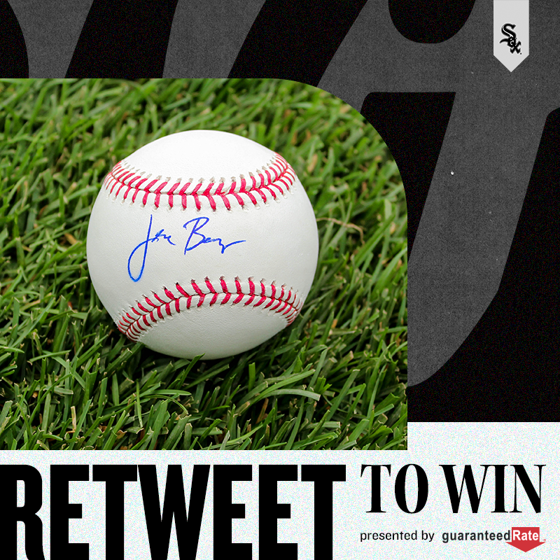 whitesox's tweet photo. RETWEET for a chance to win an autographed Jake Burger baseball!

#WhiteSox x @GuaranteedRate