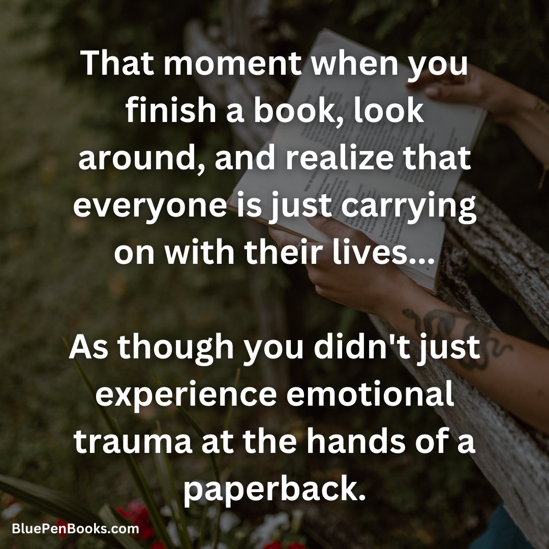 VGriffinAuthor's tweet image. It&apos;s like a papercut to the heart and everyone else is oblivious. #BookwormProblems #JustKeepReading