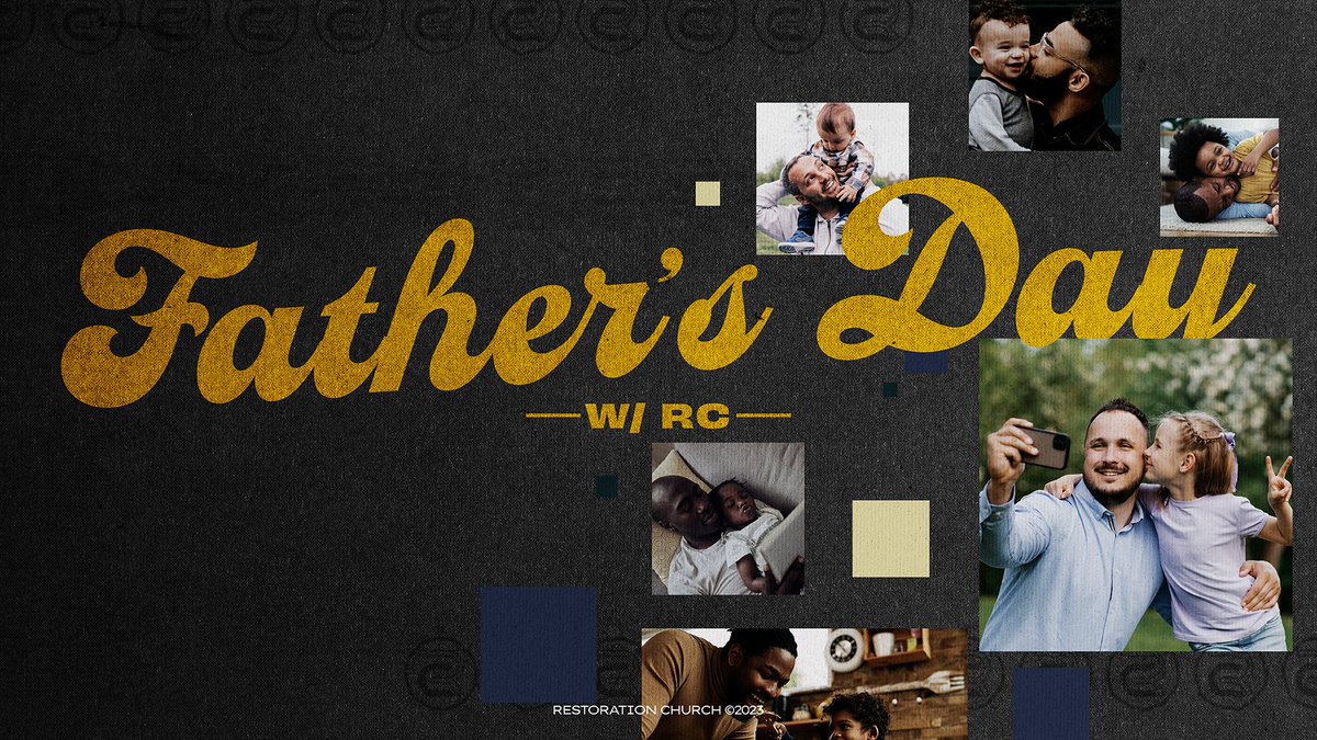 This Sunday, invite your father or father figure to join you for Father’s Day at Restoration Church!
Prepare to have a wonderful RC worship experience and prepare to cringe for our Father’s Day Best Dad Joke Segment!

#RCNation #growtogether #buildtogether #weareone #FathersDay