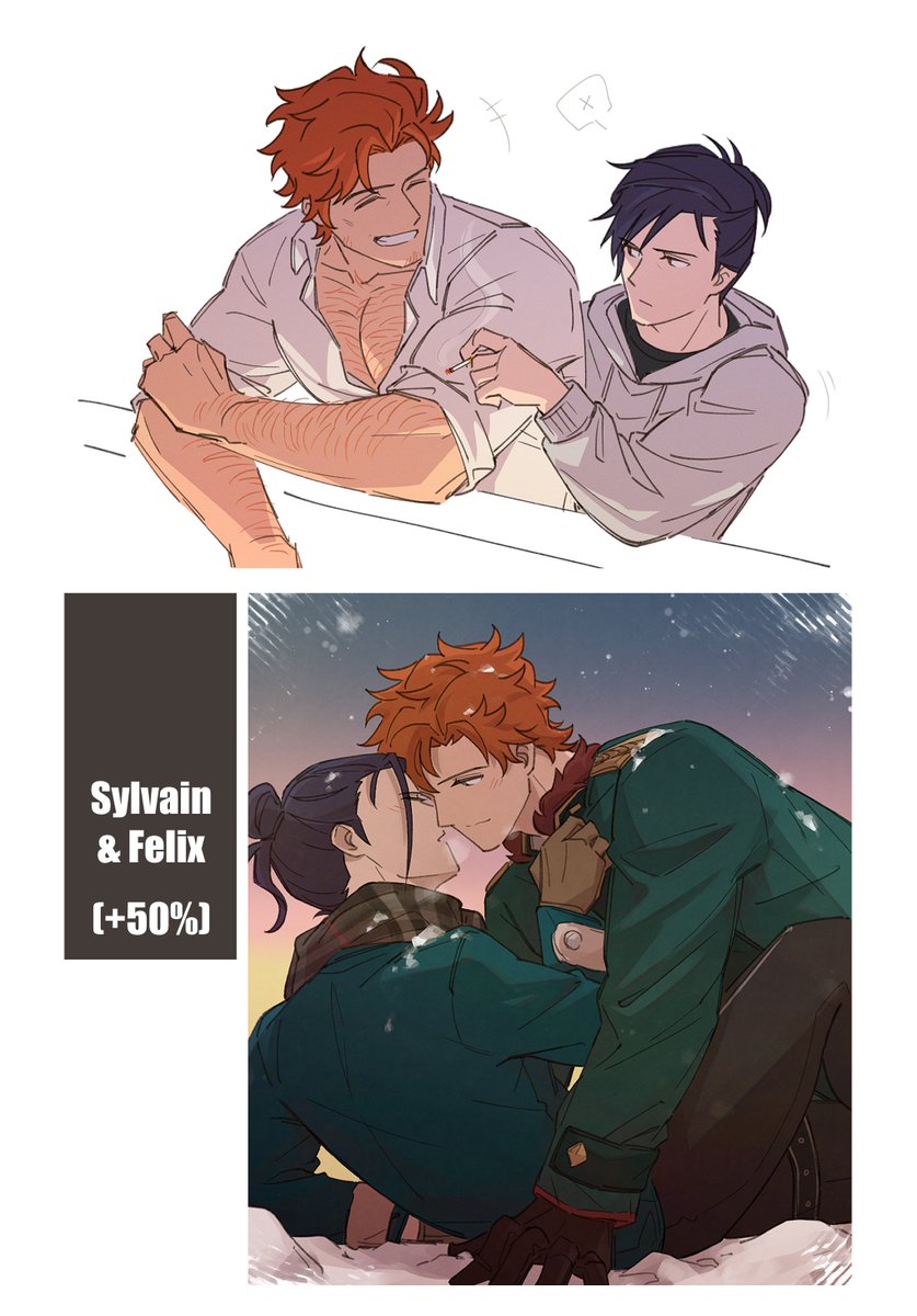 COMMISSION OPEN (3~5 slots)  . Sylvain/Sylvix only . Mature content welcome! . Slots are NOT first come first served . Form open until Jun 21  Commission form: 