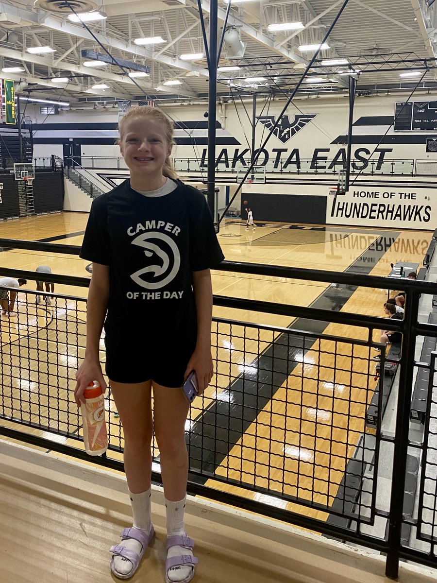 jofeldy's tweet photo. Georgia had shooting camp this week with @eastsidehoops! She was named Camper of the Day! https://t.co/CUKvHIjmeM
