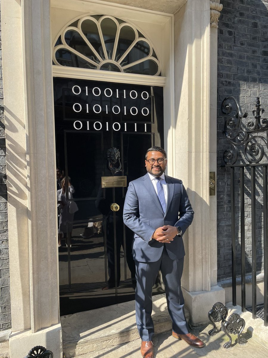 Thank you @10DowningStreet for a lovely evening. #LondonTechWeek