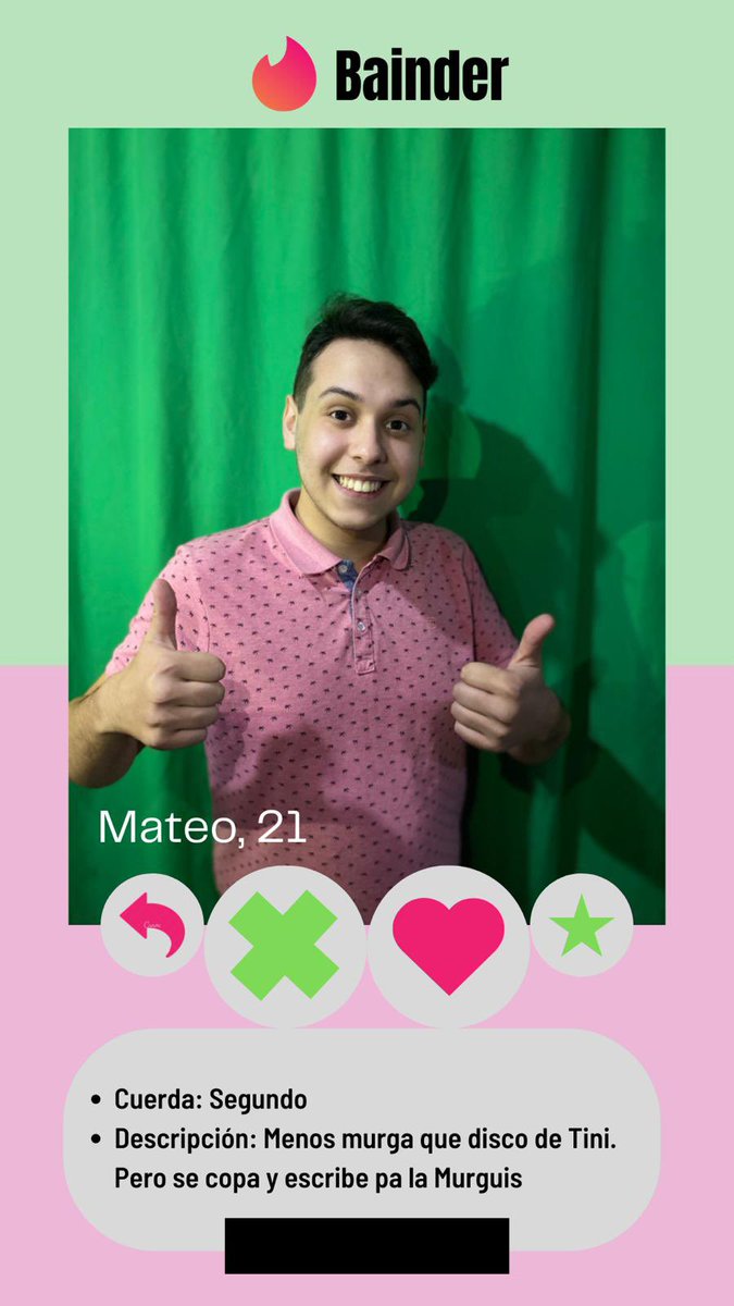 BaiRossiMJ's tweet photo. Seguimos con las presentaciones de los BaiRosseros 2023!💚💘 https://t.co/PKvWsBm9A4