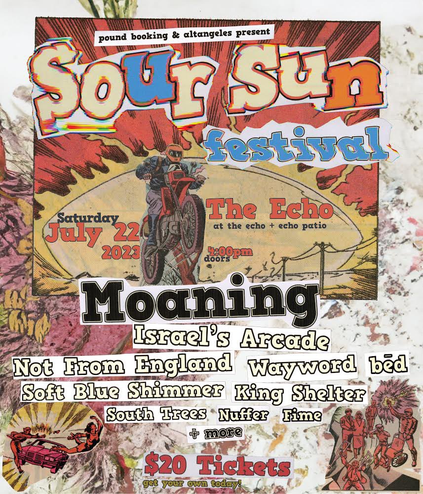 moaningmusic's tweet photo. Headlining Sour Sun Fest!! 🔥 Saturday, July 22nd @TheEchoLA in Los Angeles 🌴 Presale tomorrow at 10am PST (with code: disco) ❤️ https://t.co/aUpo9EDYqf