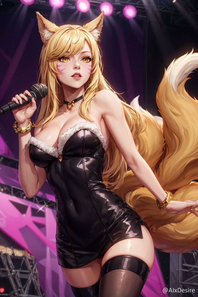 Latest #KDA concert was lit 🔥
#Ahri #LeagueOfLegendsFanArt #leagueoflegends #AIart