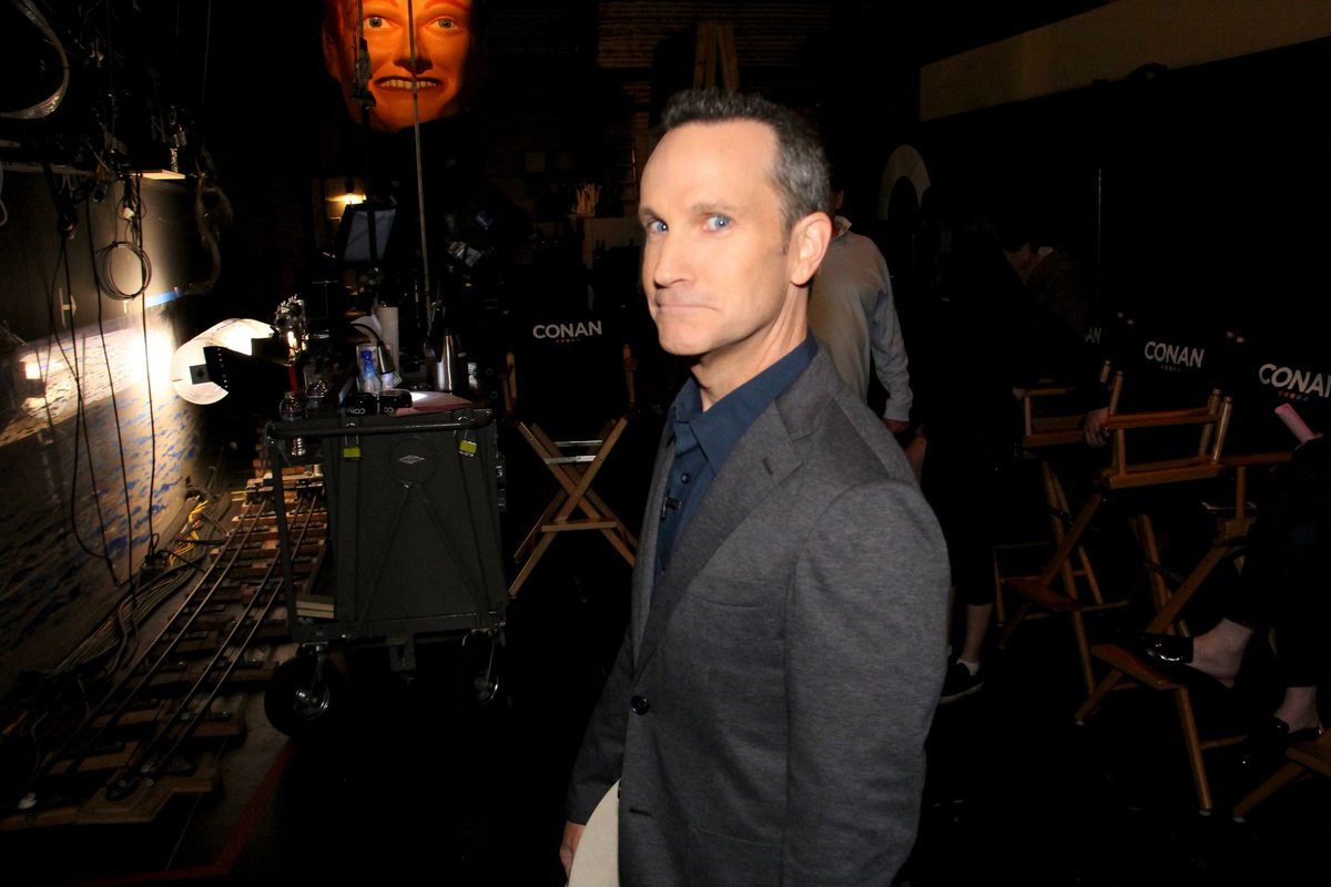 TeamCoco's tweet photo. Our friend @jimmypardo joins Mike and @jessiestwats on #INSIDECONAN. They discuss him warming up crowds at The Tonight Show and the last #CONAN show at Largo. Plus, they talk about his BTS series #PardoPatrol. Listen: https://t.co/QVwKS0kbSL https://t.co/9W1j0xL5mg