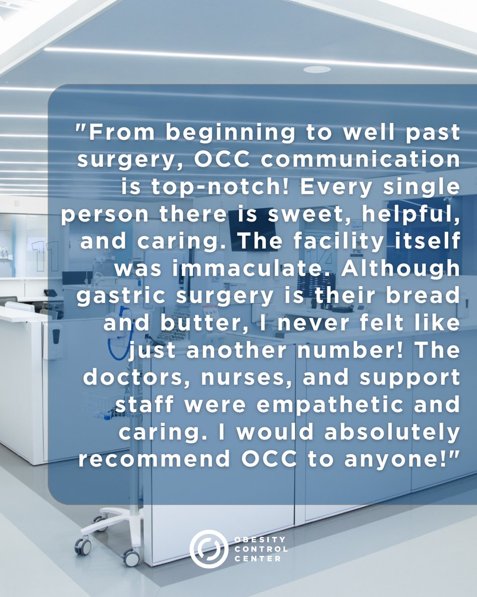 occweightloss's tweet photo. We are so blessed to have such an amazing patient community. 💙 Here are some kind words patients had to say about their experience. Leave a Google review and tell us about your time at OCC!

*This Advertisement is not directed or intended for Mexican territory.

#review #OCC #mx https://t.co/rks0LB9ZkV