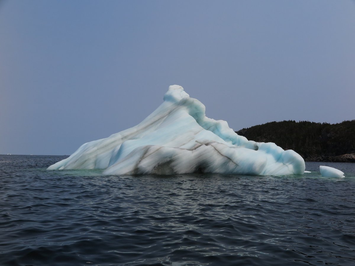 Interesting #iceberg at Little Bay Islands #newfoundland #nlwx