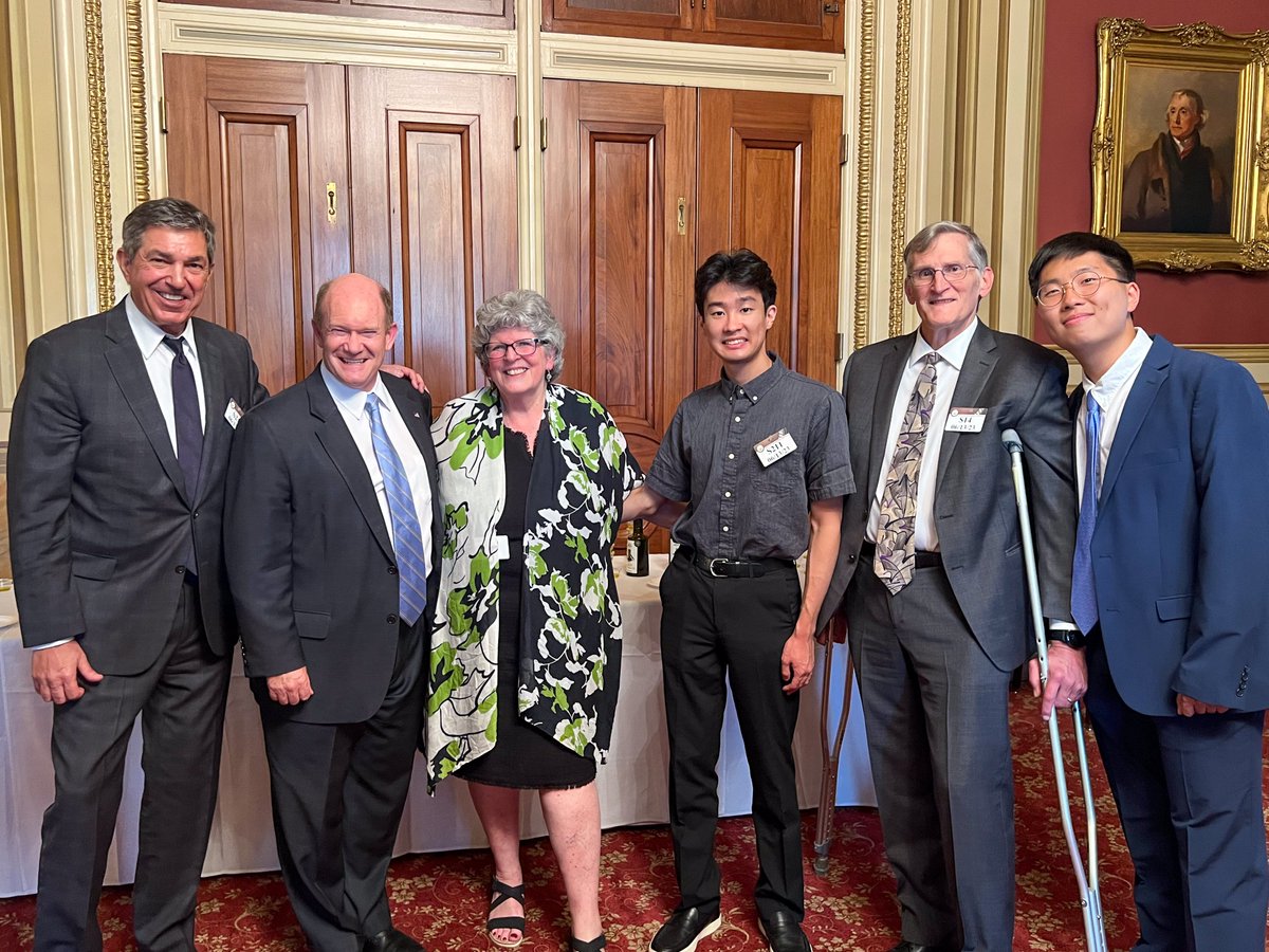 Senator Chris Coons (@chriscoons) on Twitter photo As cochair of the Chemistry Caucus, I was delighted to host a bipartisan event on the chemistry of olive oil featuring <a href="/AmherstCollege/">Amherst College</a> Prof. Pat O'Hara! We celebrated its rich history and economic significance and tasted samples from around the world🫒🌍 As cochair of the Chemistry Caucus, I was delighted to host a bipartisan event on the chemistry of olive oil featuring <a href="/AmherstCollege/">Amherst College</a> Prof. Pat O'Hara! We celebrated its rich history and economic significance and tasted samples from around the world🫒🌍