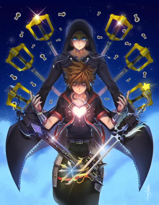 These two pieces currently   #ib #kingdomhearts