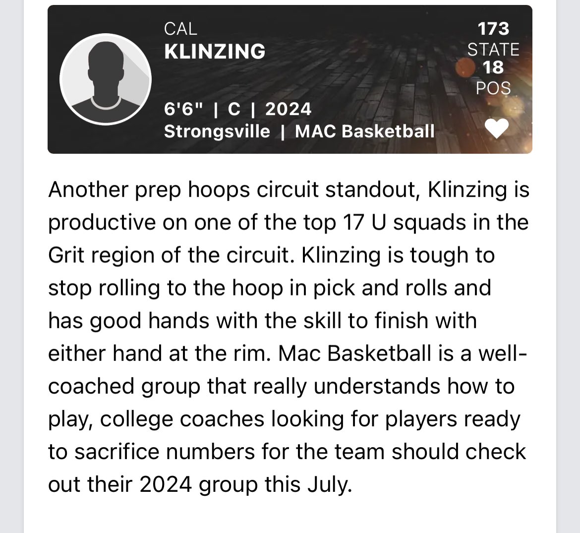 Cal Klinzing tweet media