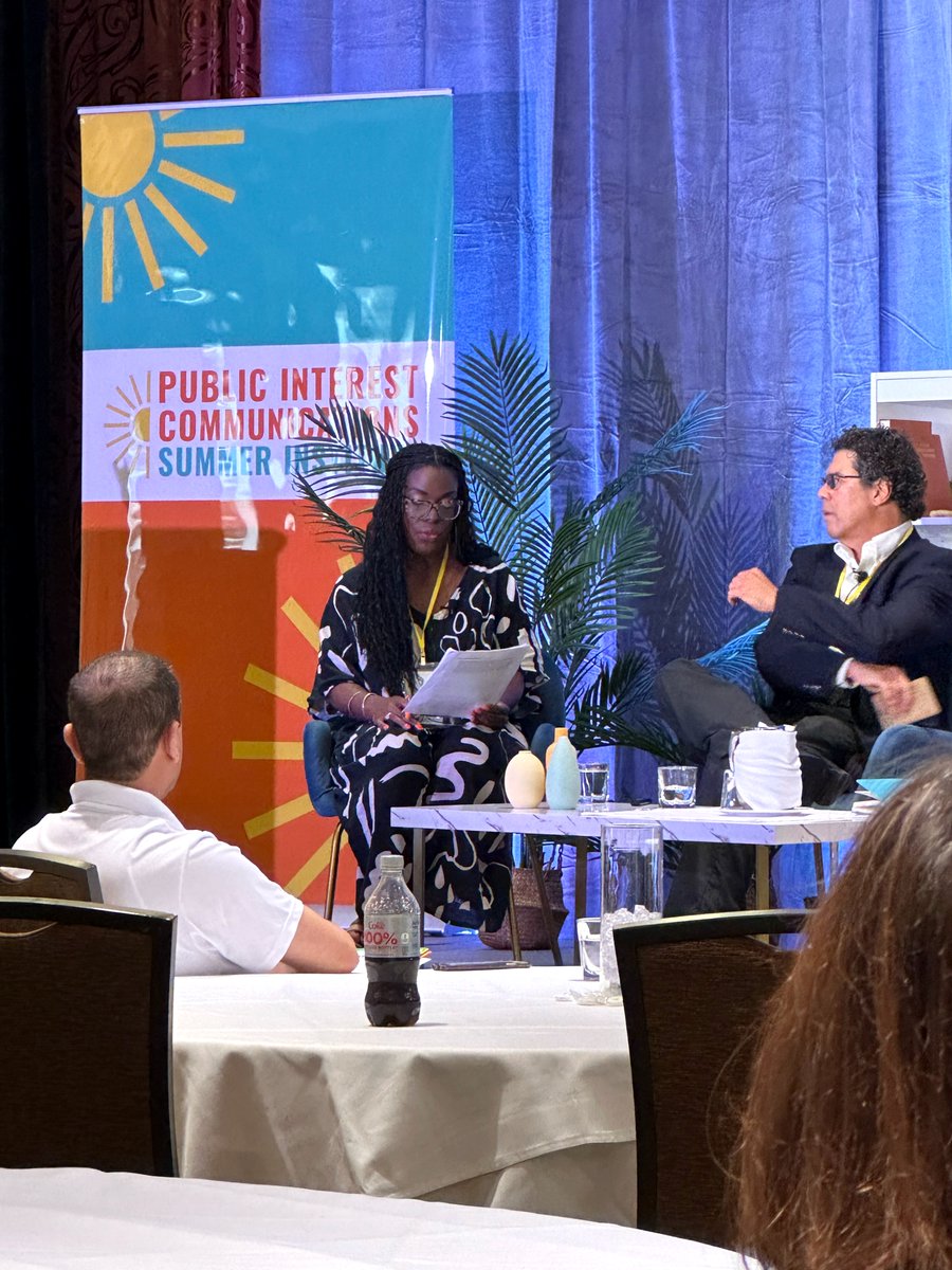 SpitfireSays's tweet image. Spitfire&apos;s Necole Norris moderates discussion on intersections between #publicinterestcommunications and #publicinteresttechnology. Academics and practitioners at the PIC Summer Institute work to grow and diversify this field focused on social change.