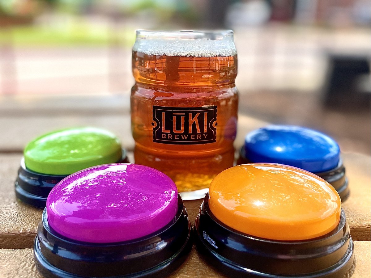 ⓁⓊⓀⒾ ⒼⒶⓂⒺ ⓈⒽⓄⓌ ⓆⓊⒾⓏ
Which beer below was tapped the earliest in our almost 3-year history? 🤔
🟢 That's Just Peachy
🟣 Esmeralda Amber
🟠 Boardwalk Cream
🔵 Serenity Pale Ale
Come to LUKI this Saturday, we're hosting TV Game Show Night! Details in link in profile!