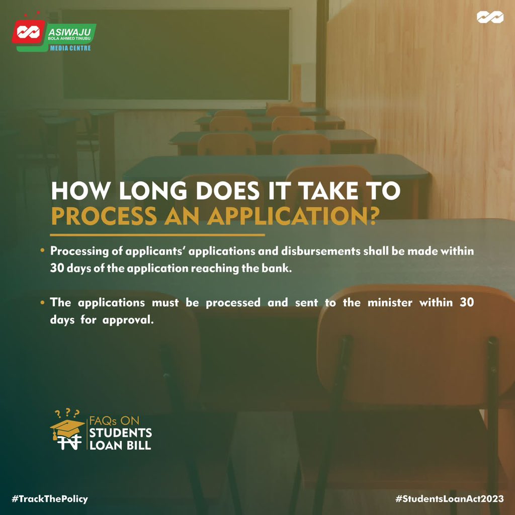 PBATMediaCentre's tweet photo. Answers to some Frequently Asked Questions on the Students Loan Bill.

#StudentsLoanAct2023
#TrackThePolicy https://t.co/JqJVuiVgZX