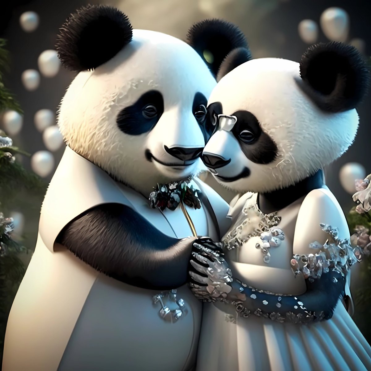 helcapz's tweet photo. Heyyy pretty people !!!🤍#NFTCommunity 
.
🧚🏽‍♀️The wedding myths🦩in now dropped in @objktcom !!!! 🦋
.
🌹Do check out these cuteee lovely couples🐣
.
They are available in 20 Editions✨
.
0.5 $XTZ
.
Link in comments 🫶🕊️ https://t.co/1wu4JaIIhR
