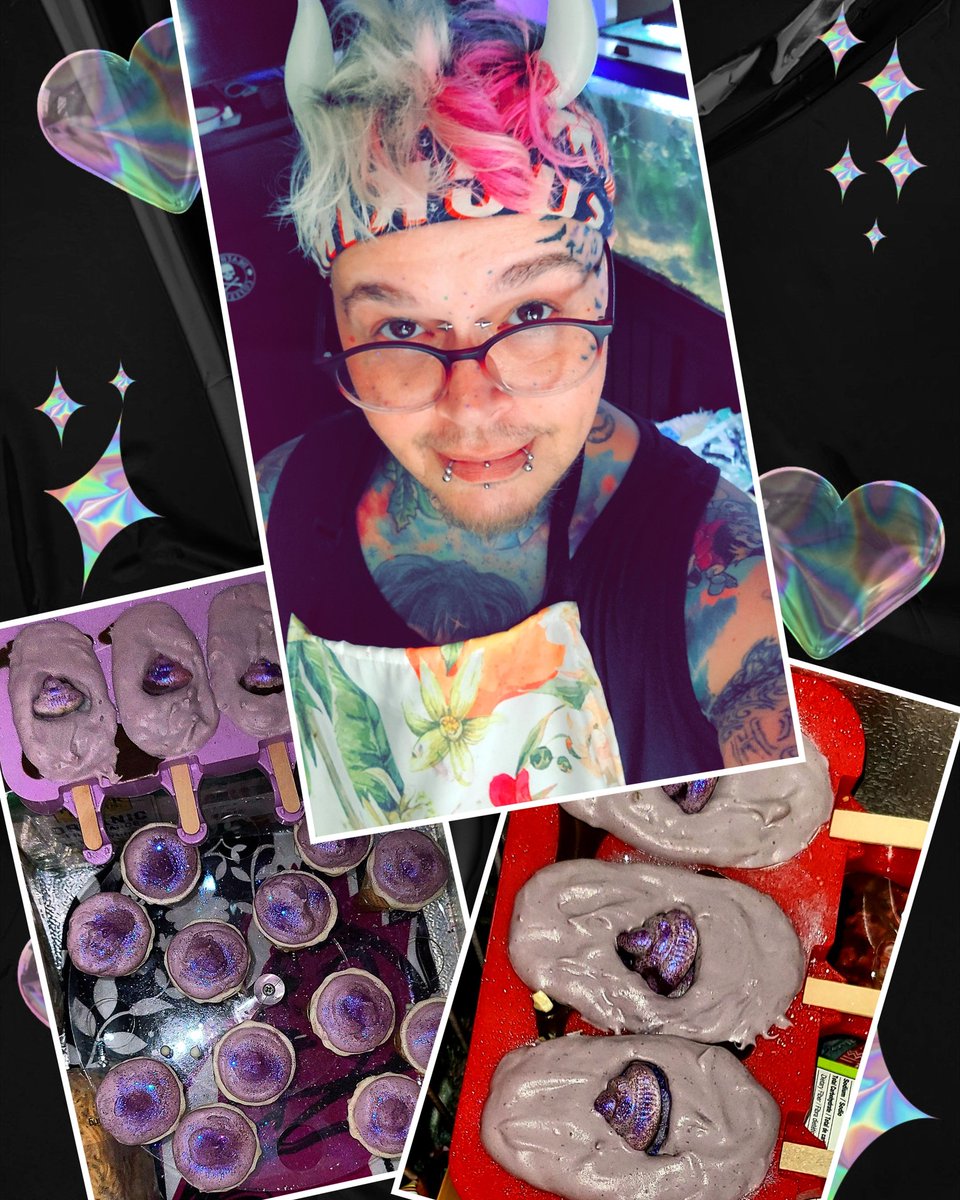 fbunnyman's tweet photo. T'Ube or not T'Ube..
Ube flavored ice cream,
Cashew &amp; white chocolate pieces, ube-cream cheese swirl, White chocolate coated sugar cones &amp; bars, edible glitter.💜✨ #medicatedicecream #weed #WeedLovers #ube https://t.co/0ZpOzfNlW4