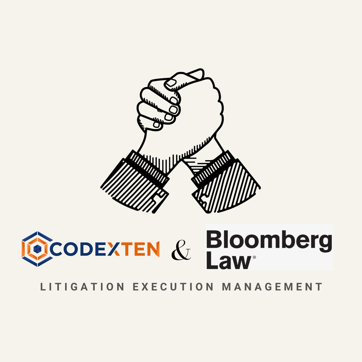 CodexTen has entered into a partnership with Bloomberg Law, which gives the organization access to court case filings nationwide, further helping clients with their trial strategy.