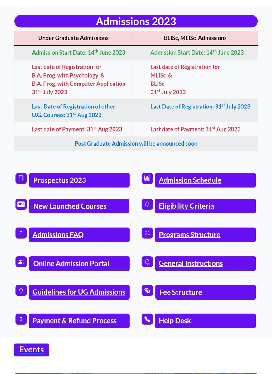 DUSOLOfficial's tweet photo. New Admission for the session 2023 Open Now.
https://t.co/Ps3aiCBKKZ

@SOL_UnivofDelhi
@DU_Teacher
@UnivofDelhi @dpradhanbjp @ugc_india @EduMinOfIndia @DrPayalmago https://t.co/lTPabNqqIc