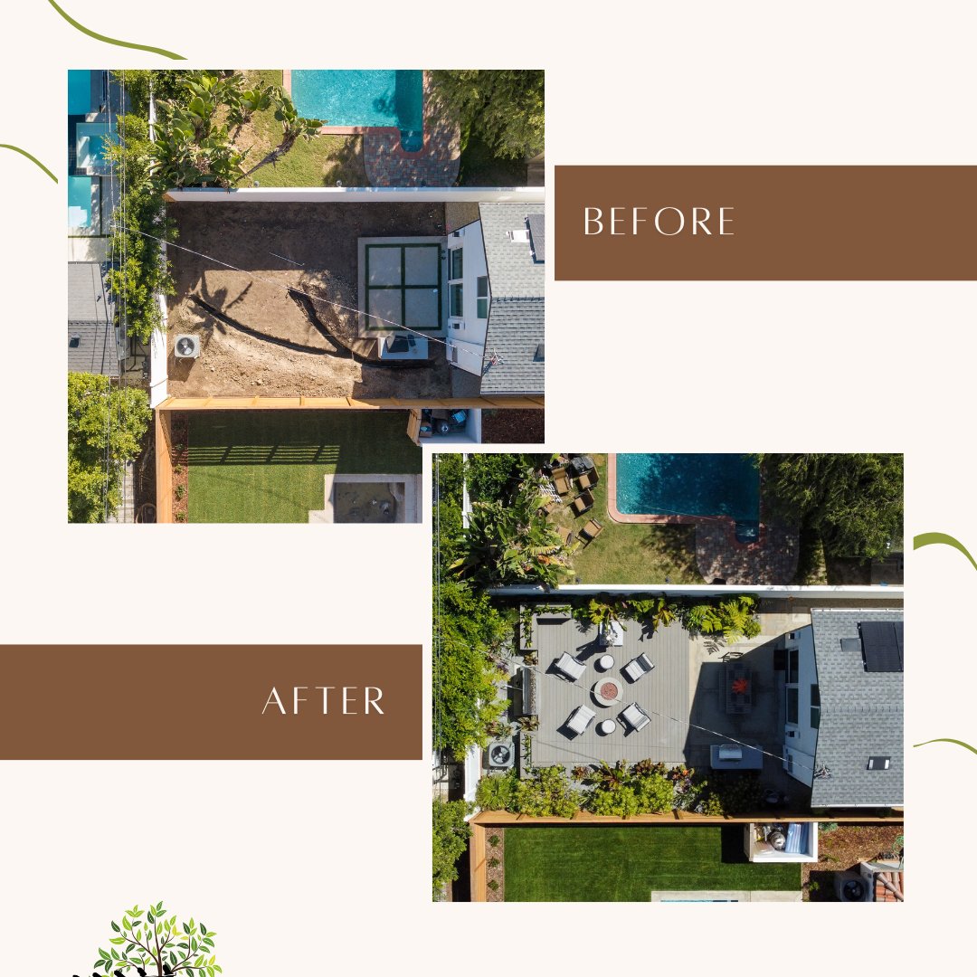 Design_Scapes_'s tweet image. Check out this tiny backyard transformation! While it may seem small, it has everything this family could want to enjoy their outdoor space with family and friends. 🌿#backyardtransformation  #smallbackyard