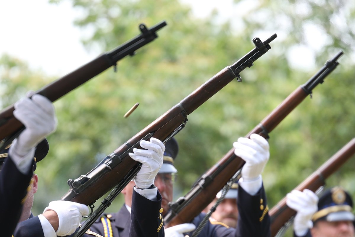 Hundreds attended the special Flag Day ceremony to unveil a memorial for 28 World War II Submarines that traveled through Joliet on their way to the Pacific theater. <a href="/Joliet_HN/">The Herald-News - Shaw Local</a> <a href="/TheCityofJoliet/">City of Joliet</a> <a href="/JTHS_204/">Joliet Township HS</a> <a href="/USNavy/">U.S. Navy</a> <a href="/NavyVets/">Navy Veterans</a>