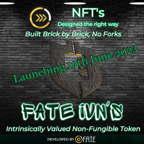 Insomni33394099's tweet photo. @bsc_daily @fatelabz @BNBCHAIN @AaronCryptoNoob WTF is an IVN? Developed brick by brick, no forks. 19th June 2023 #IVN #Launchingsoon #Fate https://t.co/mGcbAnpnA6