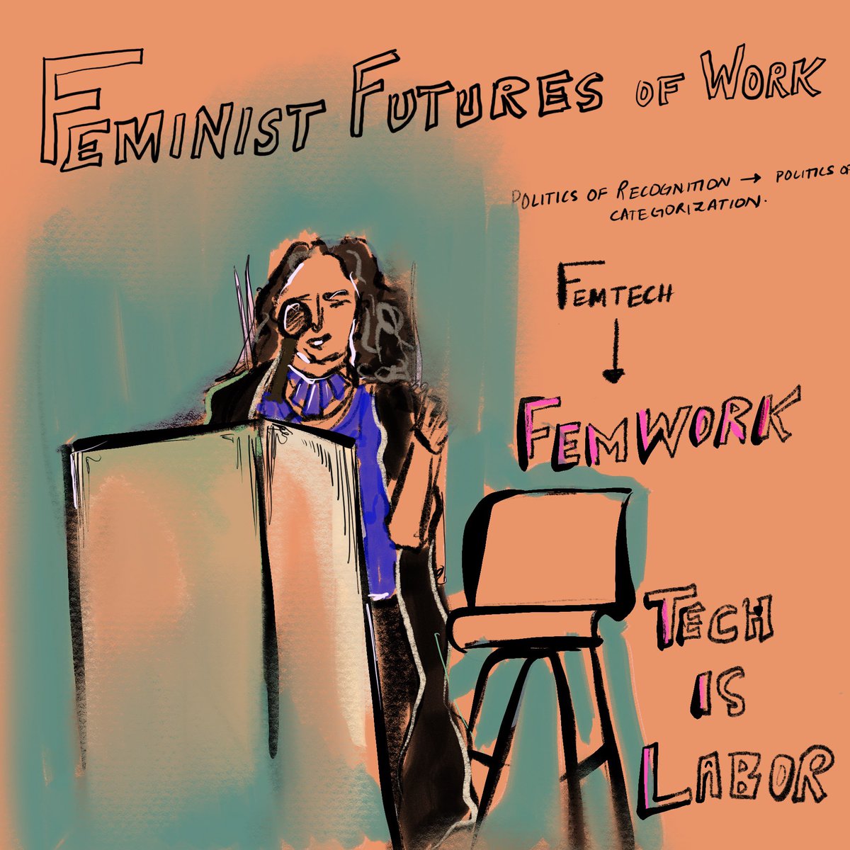 Keynote 5 @FAccTConference “Femtech IS FemWork” @3Lmantra, so thrilled about all the impactful work folks part of the Femlab Intitative have been up to. @FemlabC