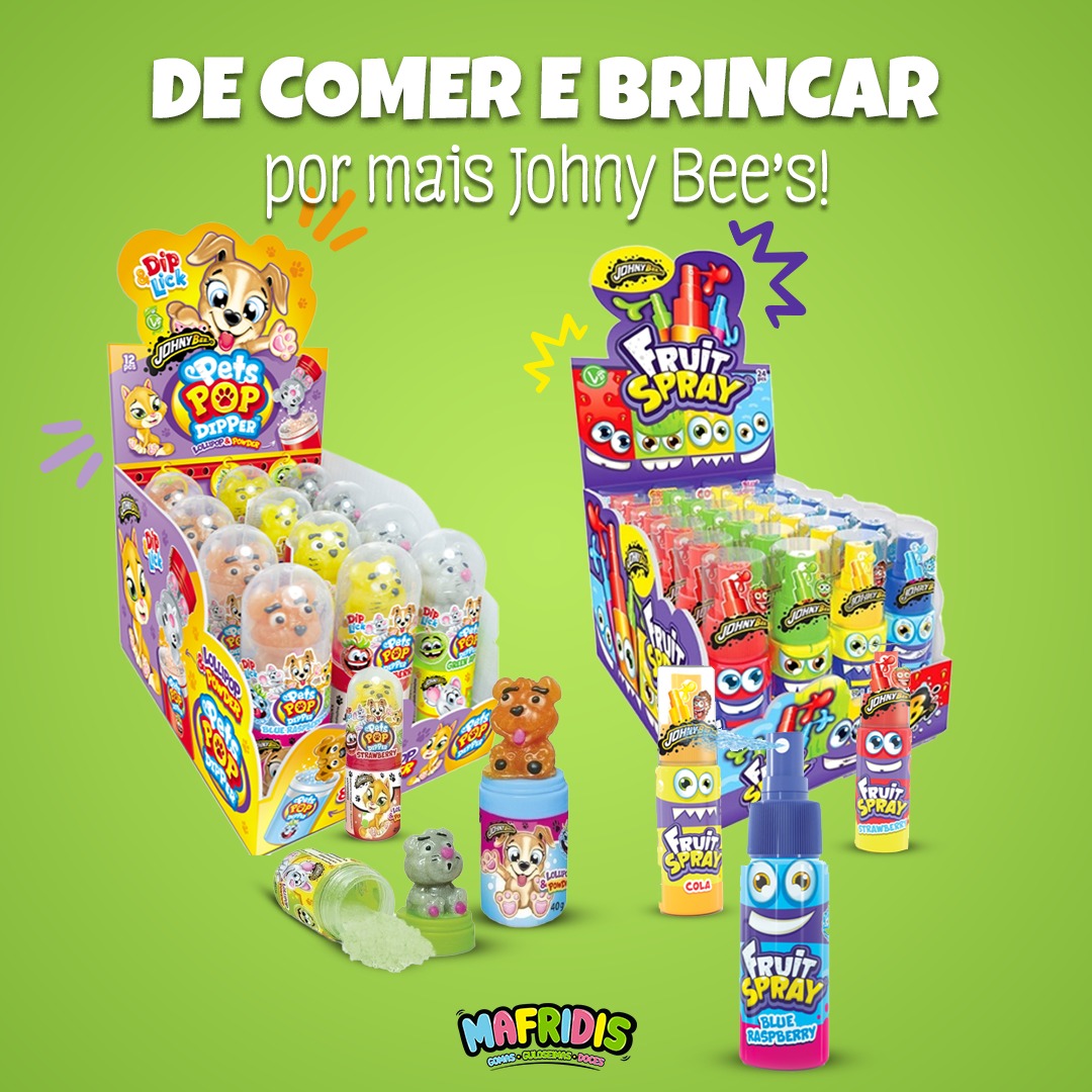 Mafridis_'s tweet photo. DE COMER E BRINCAR
por mais Johny Bee's! 😛🥳🍭 

💻 Faz a tua encomenda em https://t.co/I2usHlAx8x 

#gomas #mafridis #online #yummy #doces #guloseimas #chocolates #momentosdoces #pastilhas #chupas #marshmallows #rebuçados #frutossecos #alojaonlinepreferidadosmaisgulosos https://t.co/pLv3YzGDkt