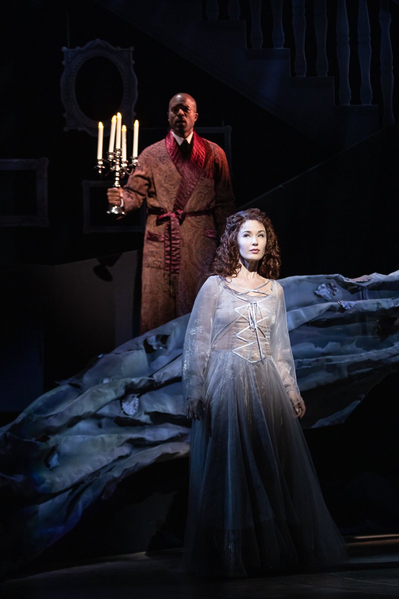 Another day, another stunning picture of <a href="/sierraboggess/">Sierra Boggess</a> and Derrick Davis in Jason Sherwood's amazing set design for <a href="/CTGLA/">center theatre group</a>'s production of "The Secret Garden" 💐✨