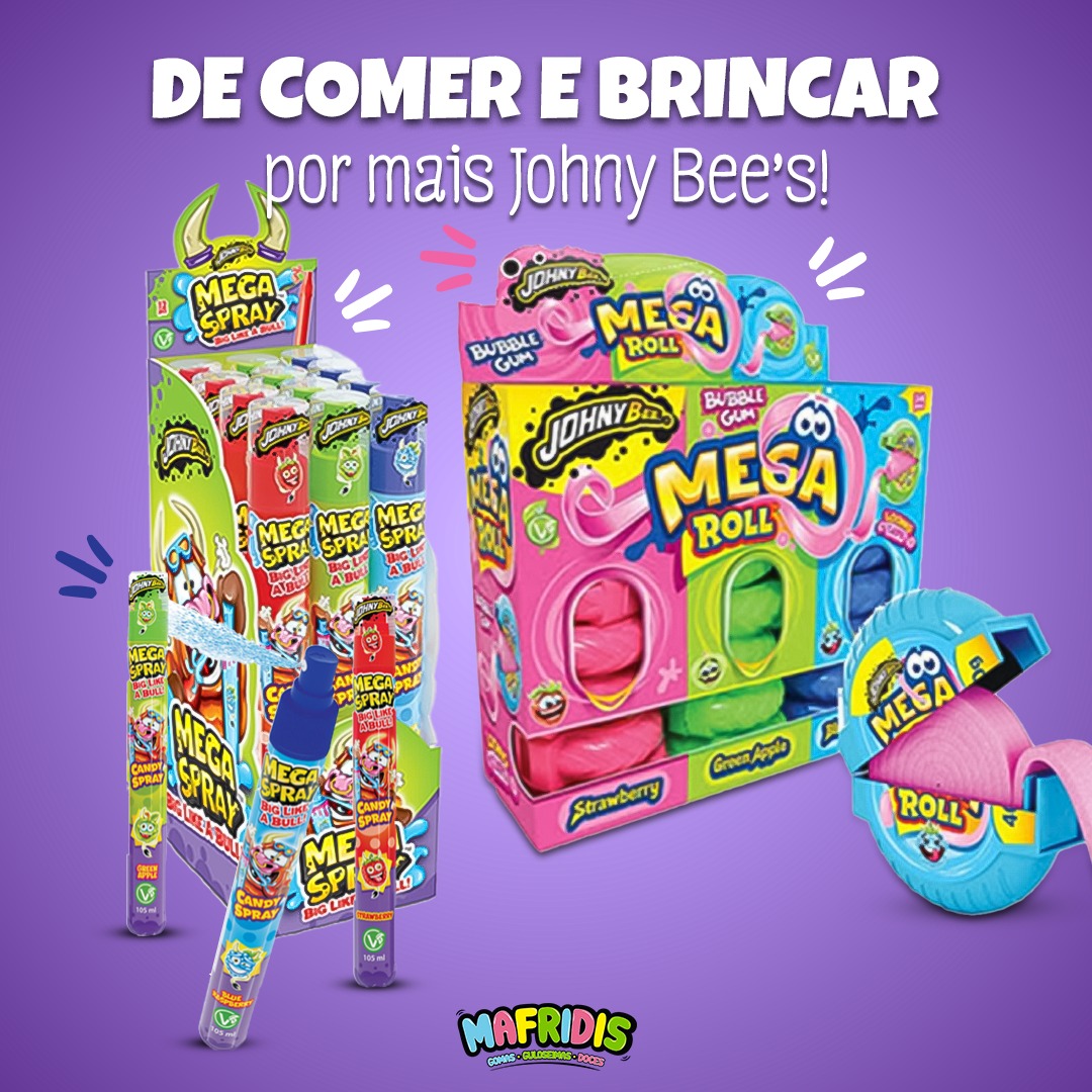 Mafridis_'s tweet photo. DE COMER E BRINCAR
por mais Johny Bee's! 😛🥳🍭 

💻 Faz a tua encomenda em https://t.co/I2usHlAx8x 

#gomas #mafridis #online #yummy #doces #guloseimas #chocolates #momentosdoces #pastilhas #chupas #marshmallows #rebuçados #frutossecos #alojaonlinepreferidadosmaisgulosos https://t.co/RC4WsjFTUX