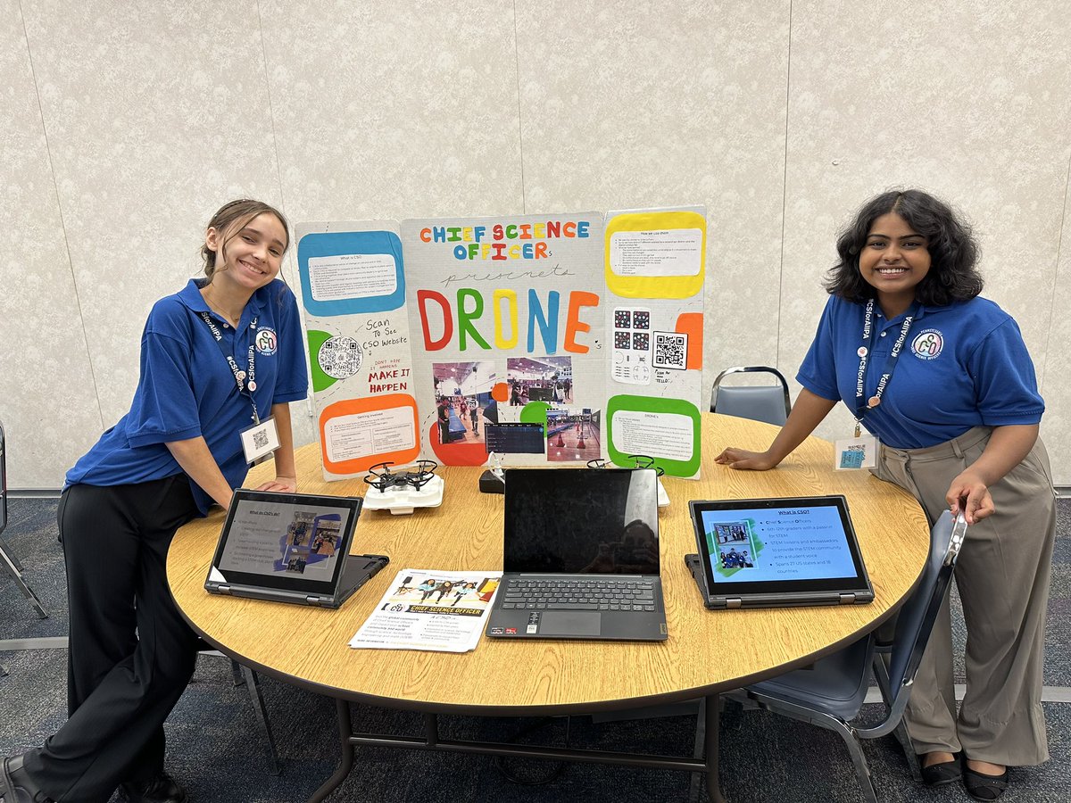 Salex_28_'s tweet image. @cso_sage  and I had an amazing time at the #CSforAllPA conference. Thank you to PaTTAN for invitng us and thank you to @Pa_CSOs for giving us this opportunity! Thank you to our advisor @DevlinRenee #CSforALLPA #CSO #CS