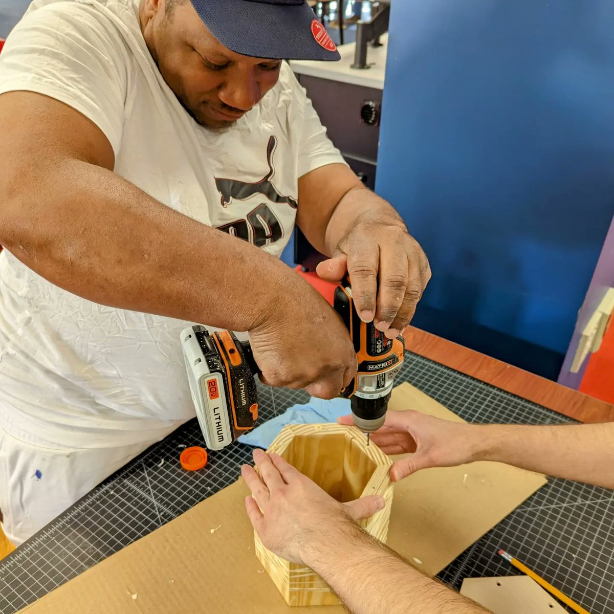 CCLDMakerspace's tweet image. We had a great time making mason bee houses in our first workshop, and are looking forward to the next two workshops later in June.
#pollinatorhabitat #pollinators #ccldmakerspace #makerspace #ccldlibraries #masonbees